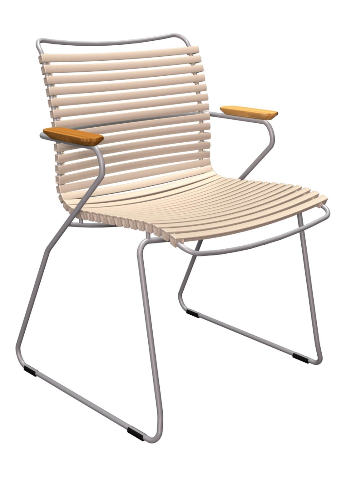 Houe Click Armchair tuinstoel Beige - voorkant beige