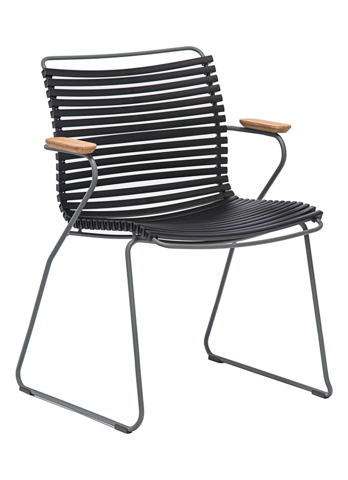 Houe Click Armchair tuinstoel  - voorkant zwart