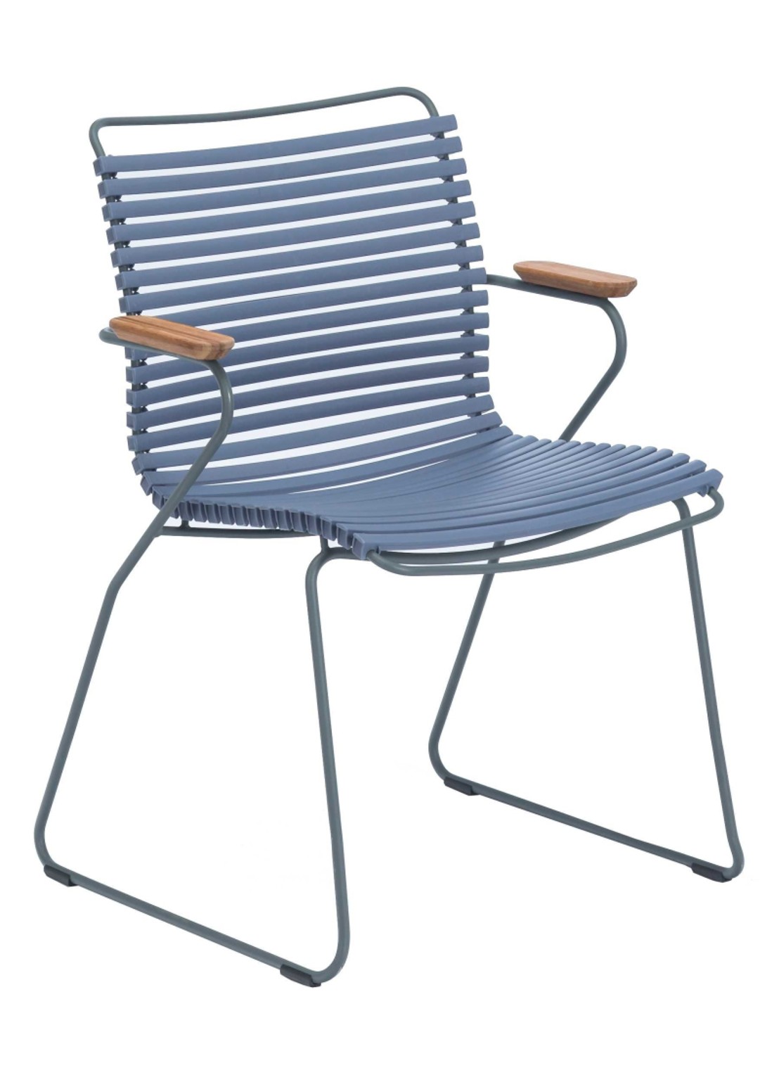 Houe Click Armchair tuinstoel - voorkant blauw