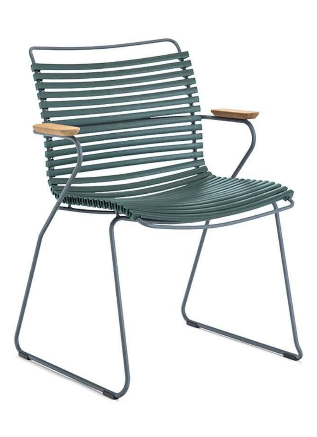 Houe Click Armchair tuinstoel  - voorkant groen