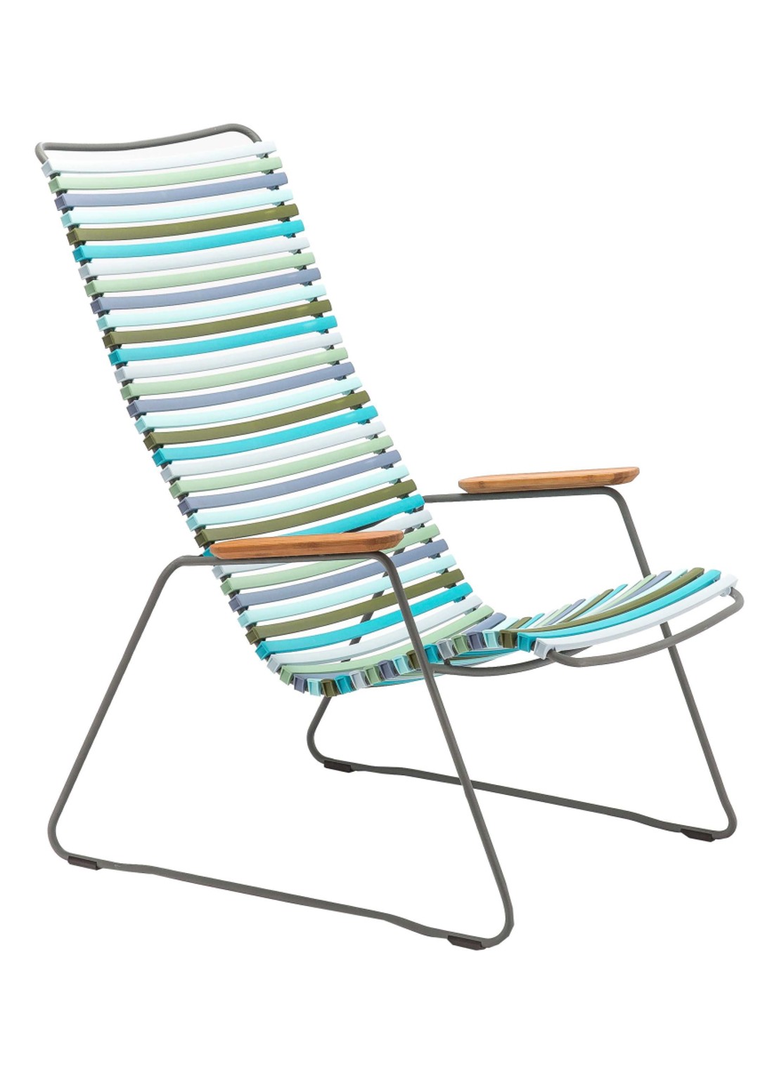 Houe Click Lounge Chair fauteuil  - voorkant multicolor