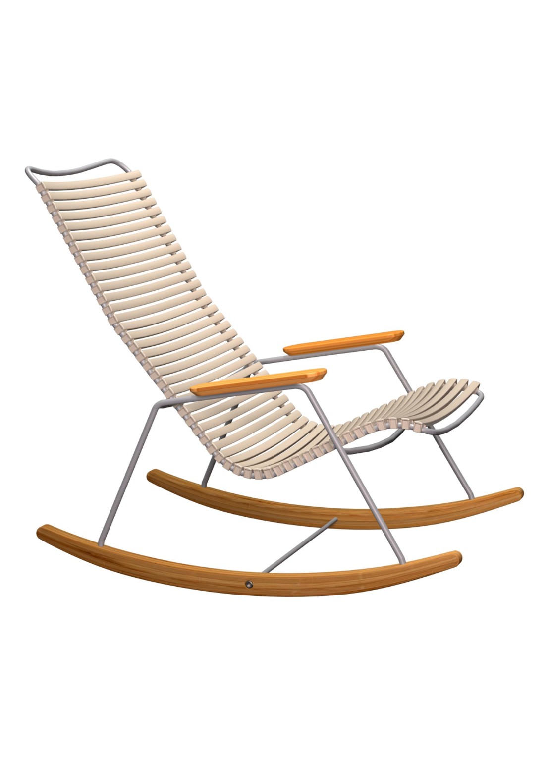 Houe Click schommelstoel  - voorkant beige