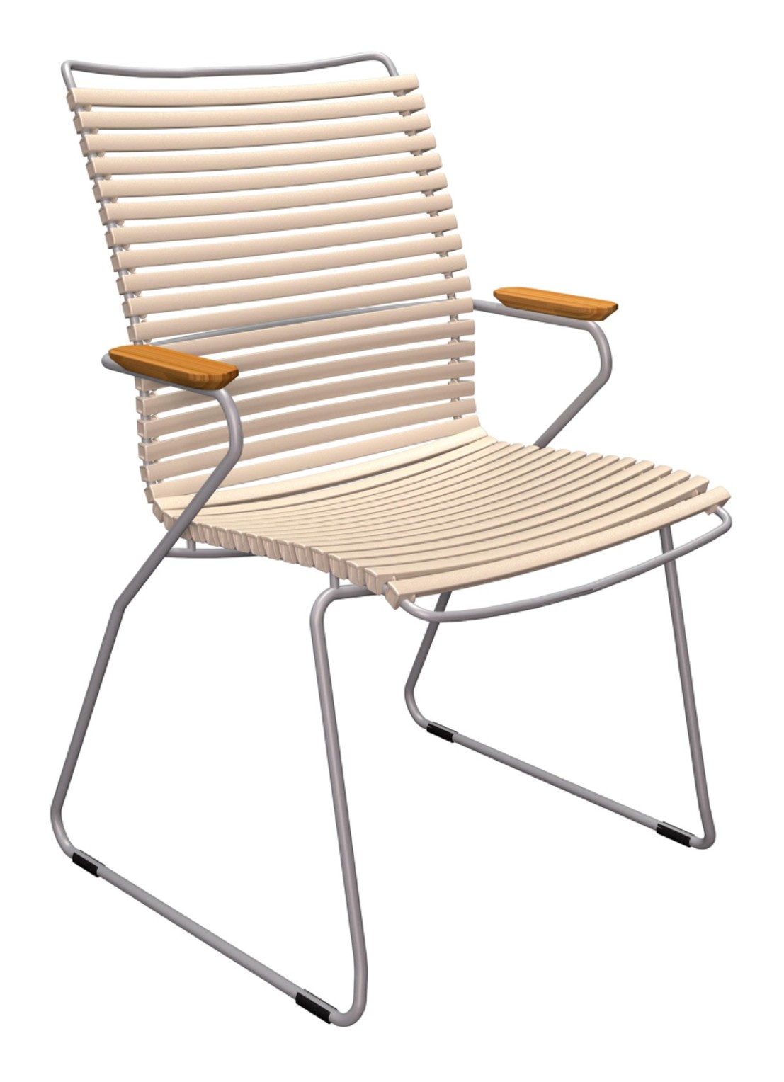 Houe Click Tall tuinstoel  - voorkant beige