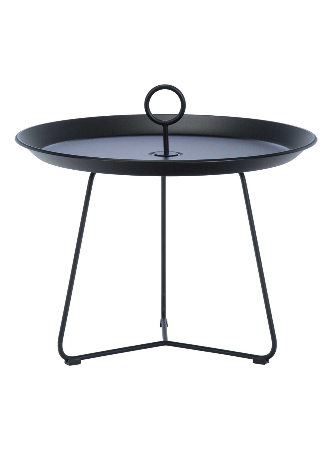 Houe Eyelet bijzettafel medium  - voorkant zwart
