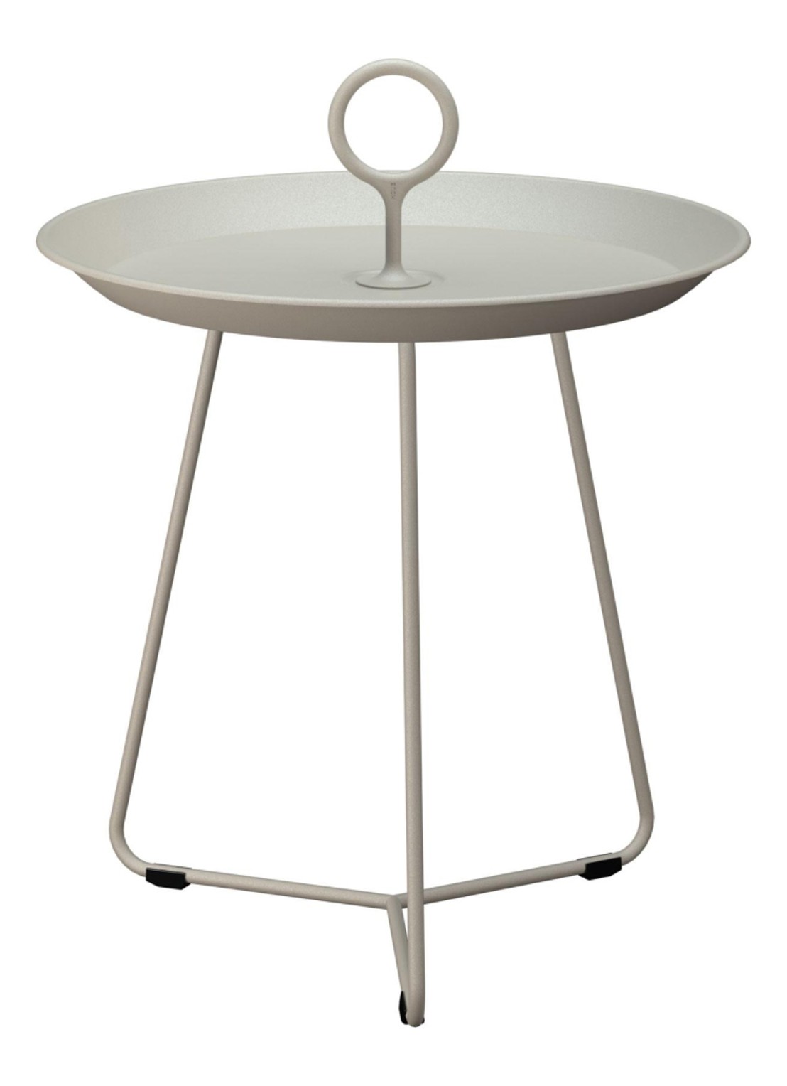 Houe Eyelet bijzettafel small 46,5 cm - voorkant beige