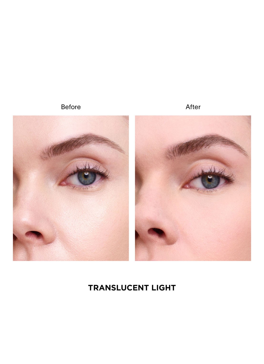 Hourglass Airbrush Pressed Powder - compacte poeder - detail 3 translucent light