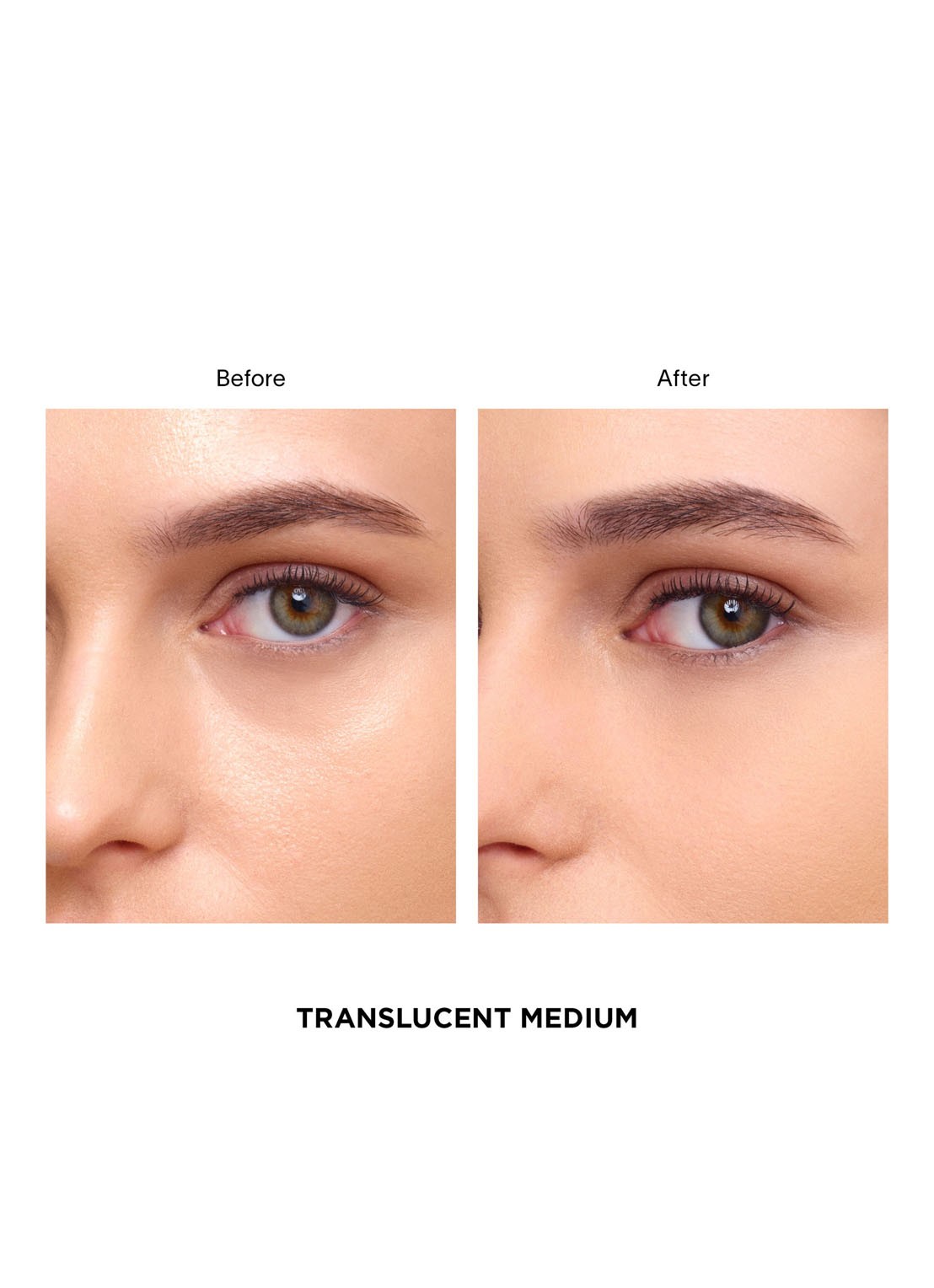Hourglass Airbrush Pressed Powder - compacte poeder - detail 3 translucent medium