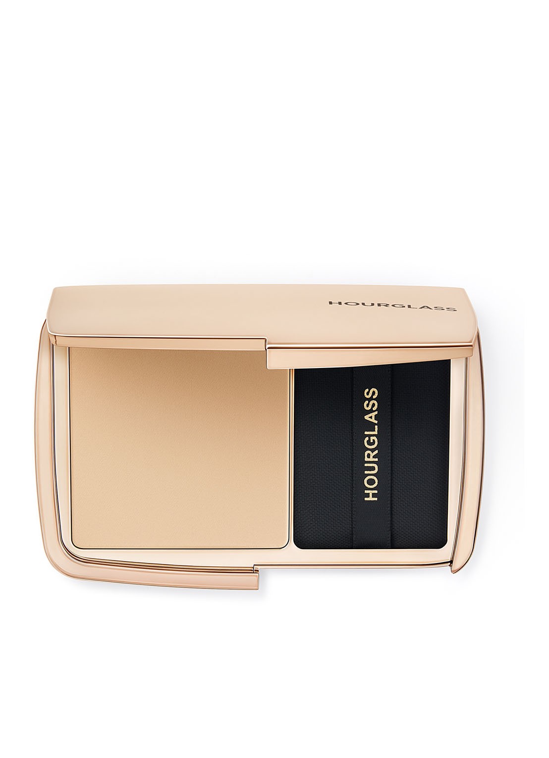 Hourglass Airbrush Pressed Powder - compacte poeder - voorkant 4 translucent medium