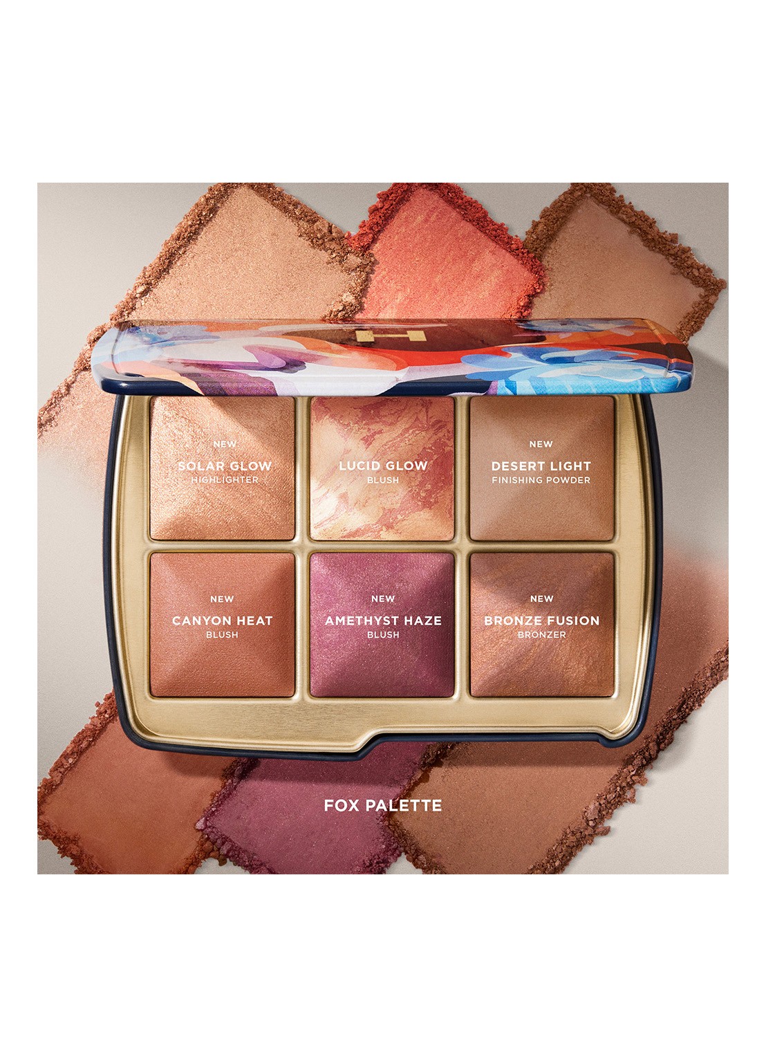 Hourglass Ambient Lighting Edit Unlocked - Limited Editon make- up palette - detail 7 fox