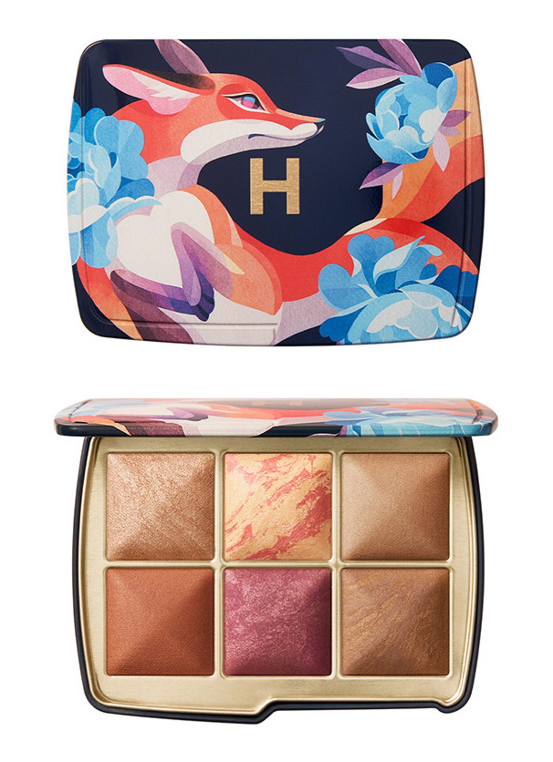 Hourglass Ambient Lighting Edit Unlocked - Limited Editon make- up palette - voorkant fox