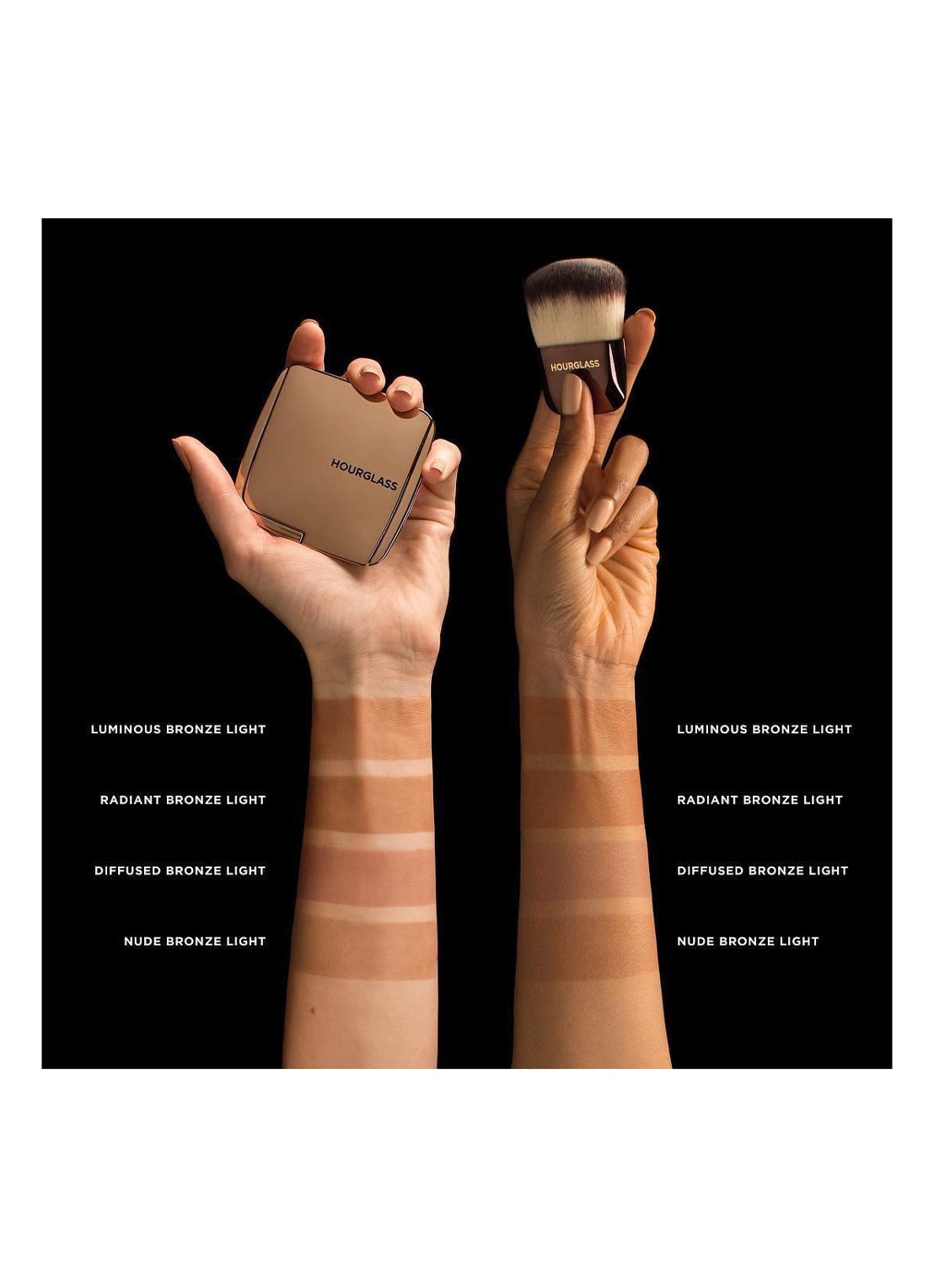 Hourglass AMBIENT™ Lighting Bronzer - detail 4 nude bronze light