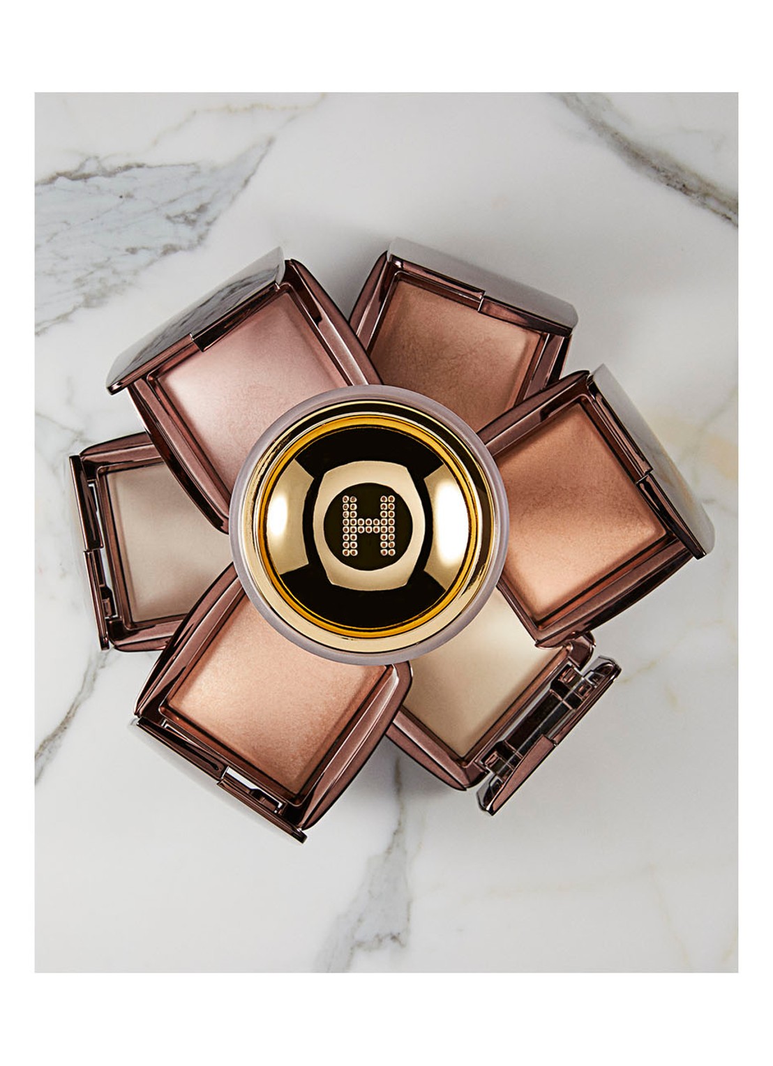 Hourglass AMBIENT™ Lightning Finishing powder - lichtreflecterend poeder - voorkant 2 dim light
