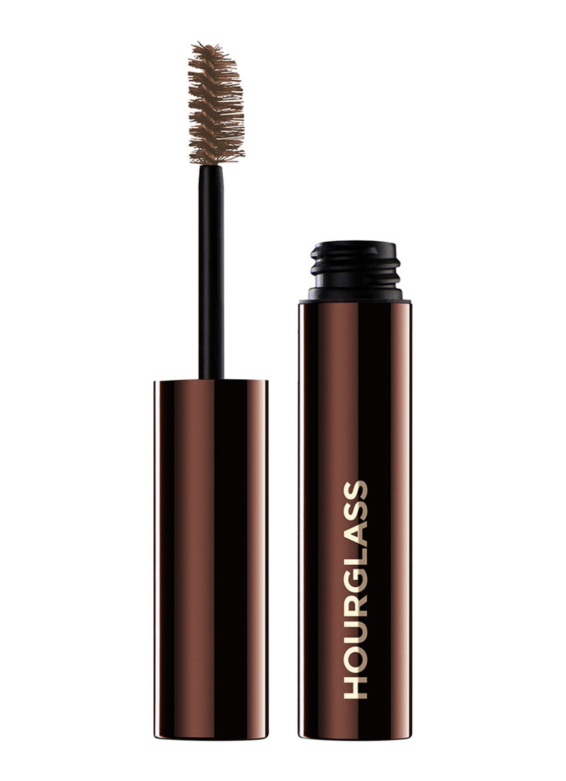 Hourglass Arch Brow Volumizing Fiber Gel - getinte wenkbrauwgel voor volume - voorkant blonde