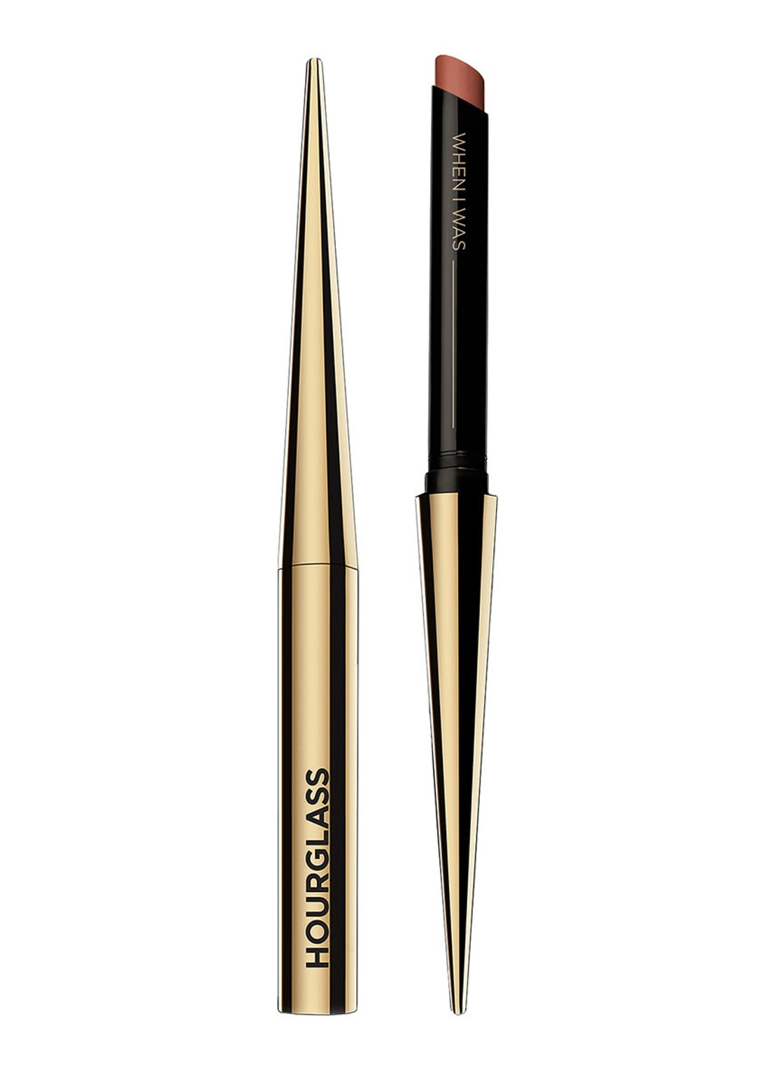 Hourglass CONFESSION™ Ultra Slim High Intensity Refillable lipstick - navulbare lipstick - voorkant when i was