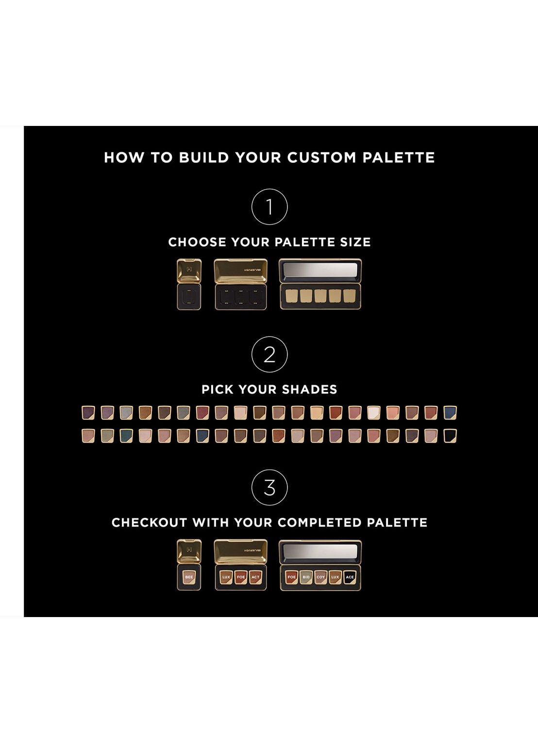Hourglass Curator Eyeshadow - oogschaduw navulling - detail 4 pow