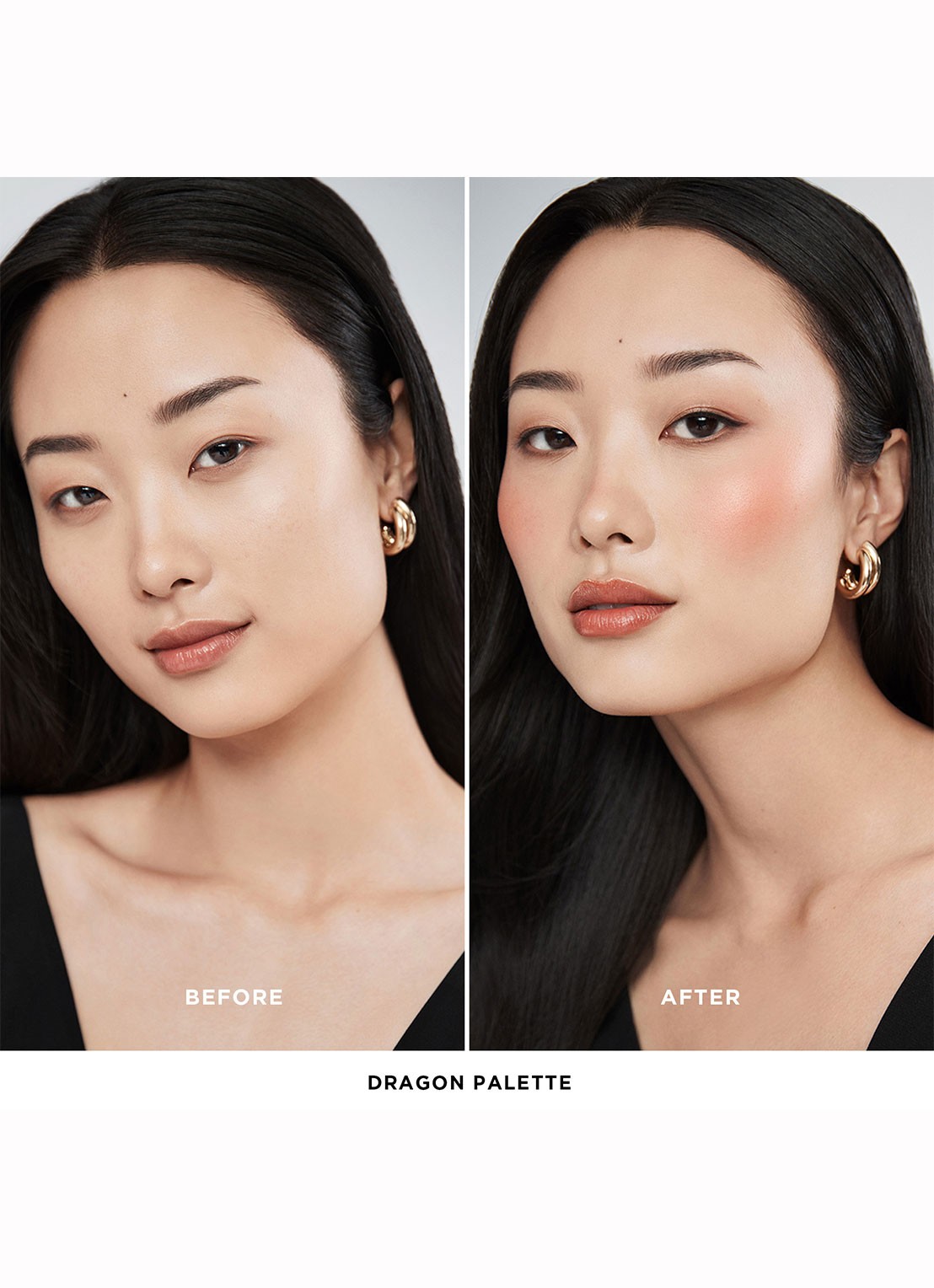 Hourglass Lighting Edit Unlocked - Limited Editon poeder, blush, countour & highlight palette - detail 4 dragon