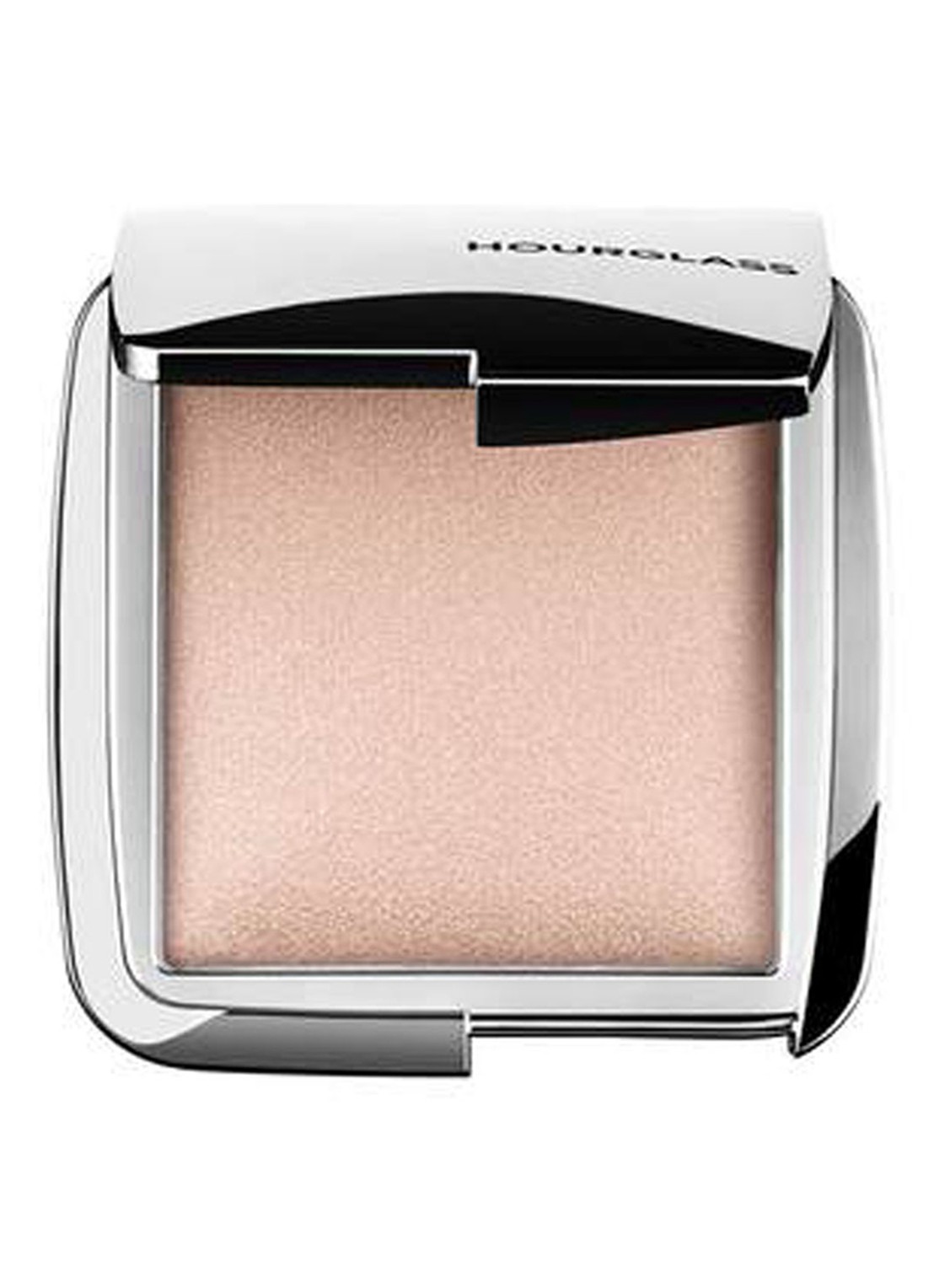 Hourglass Mini Ambient Strobe Lighting Powder - travel size highlighter - voorkant incandescent strobe light