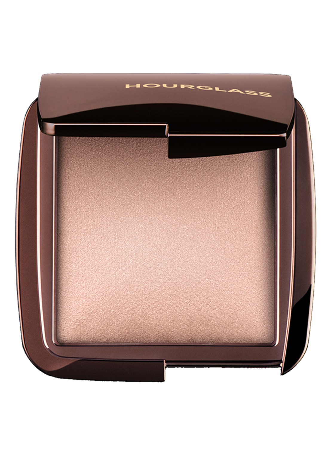 Hourglass Mini AMBIENT™ Lighting Finishing powder - travel size lichtreflecterende poeder - voorkant luminous light