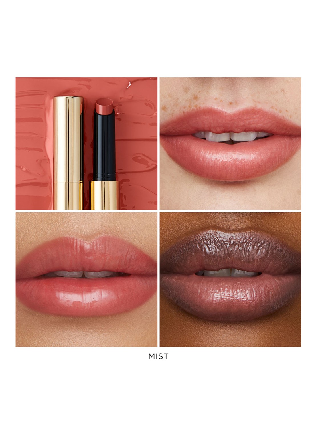 Hourglass Phantom Volumizing Glossy Balm - getinte lipbalsem - detail 5 mist 115