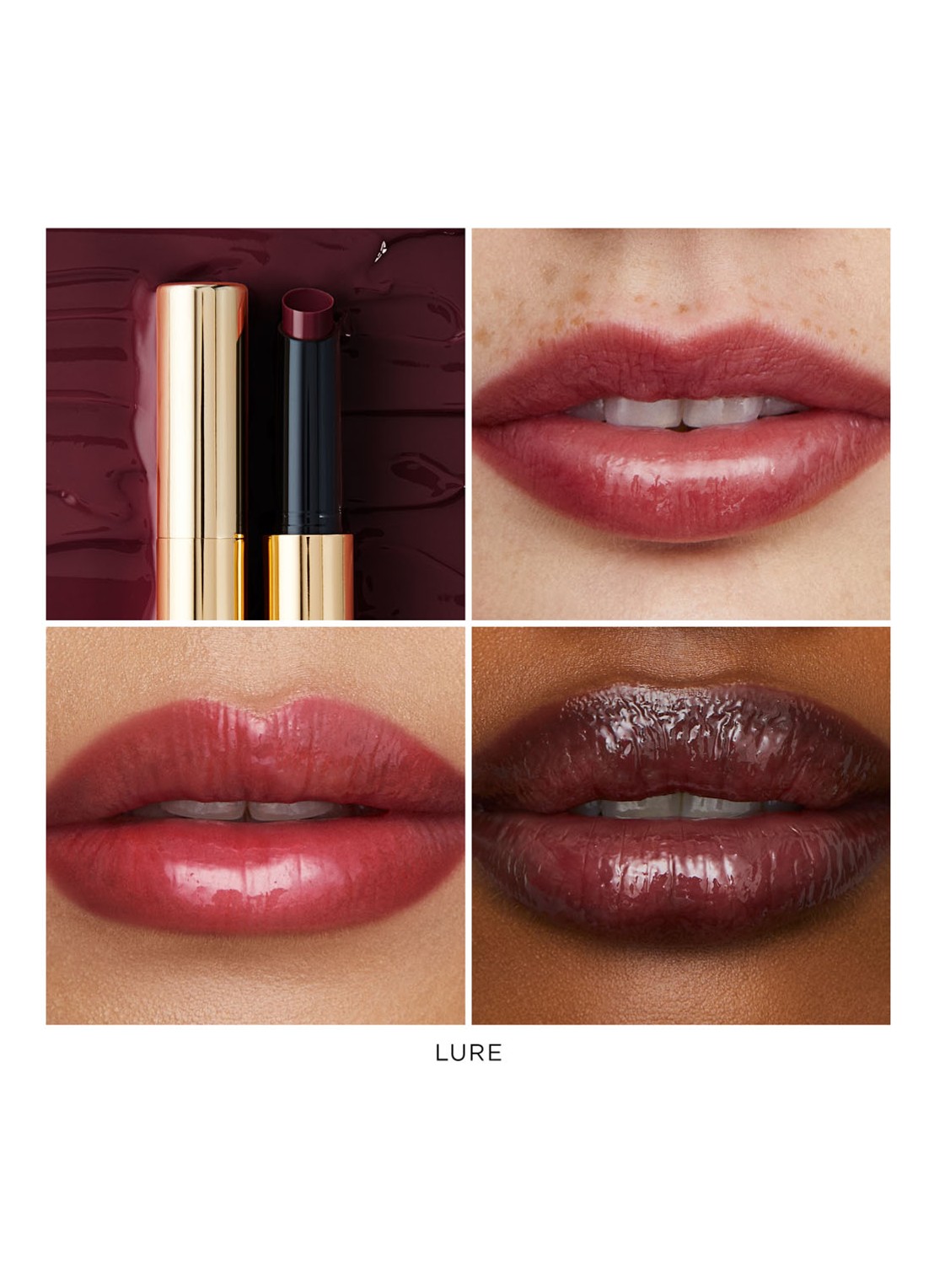 Hourglass Phantom Volumizing Glossy Balm - getinte lipbalsem - detail 5 lure 175