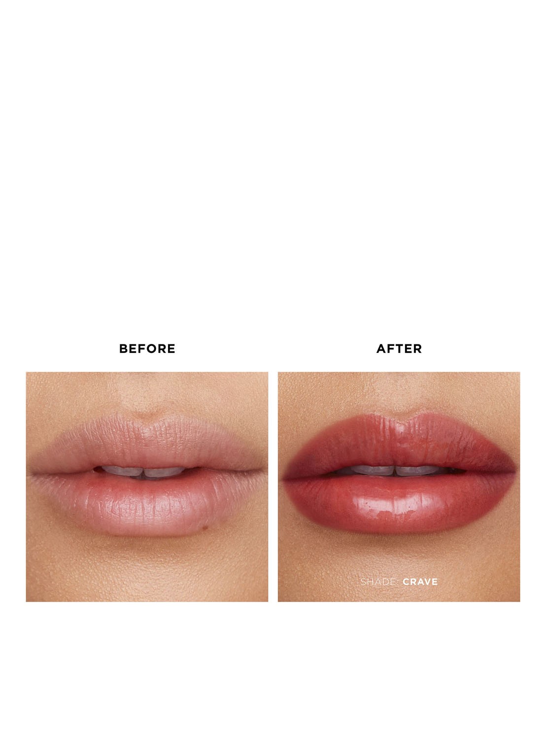 Hourglass Phantom Volumizing Glossy Balm - getinte lipbalsem - detail 4 140 crave