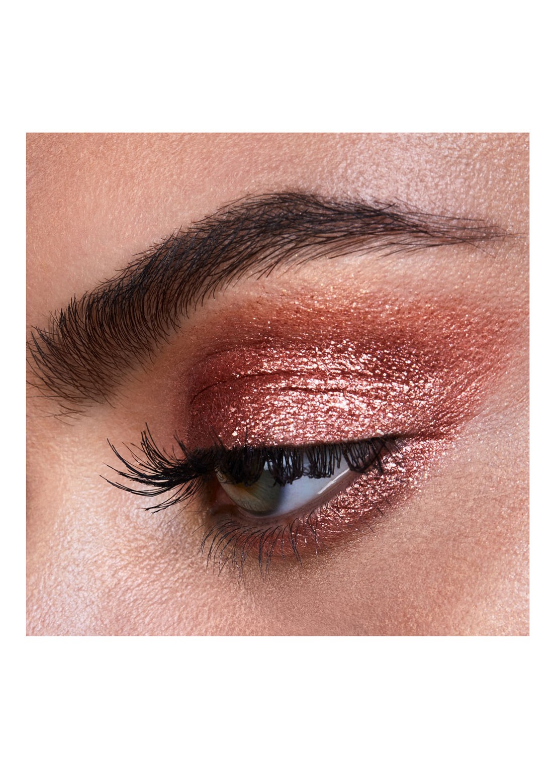 Hourglass SCATTERED LIGHT™ Glitter Eyeshadow - crème oogschaduw - detail 2 blaze