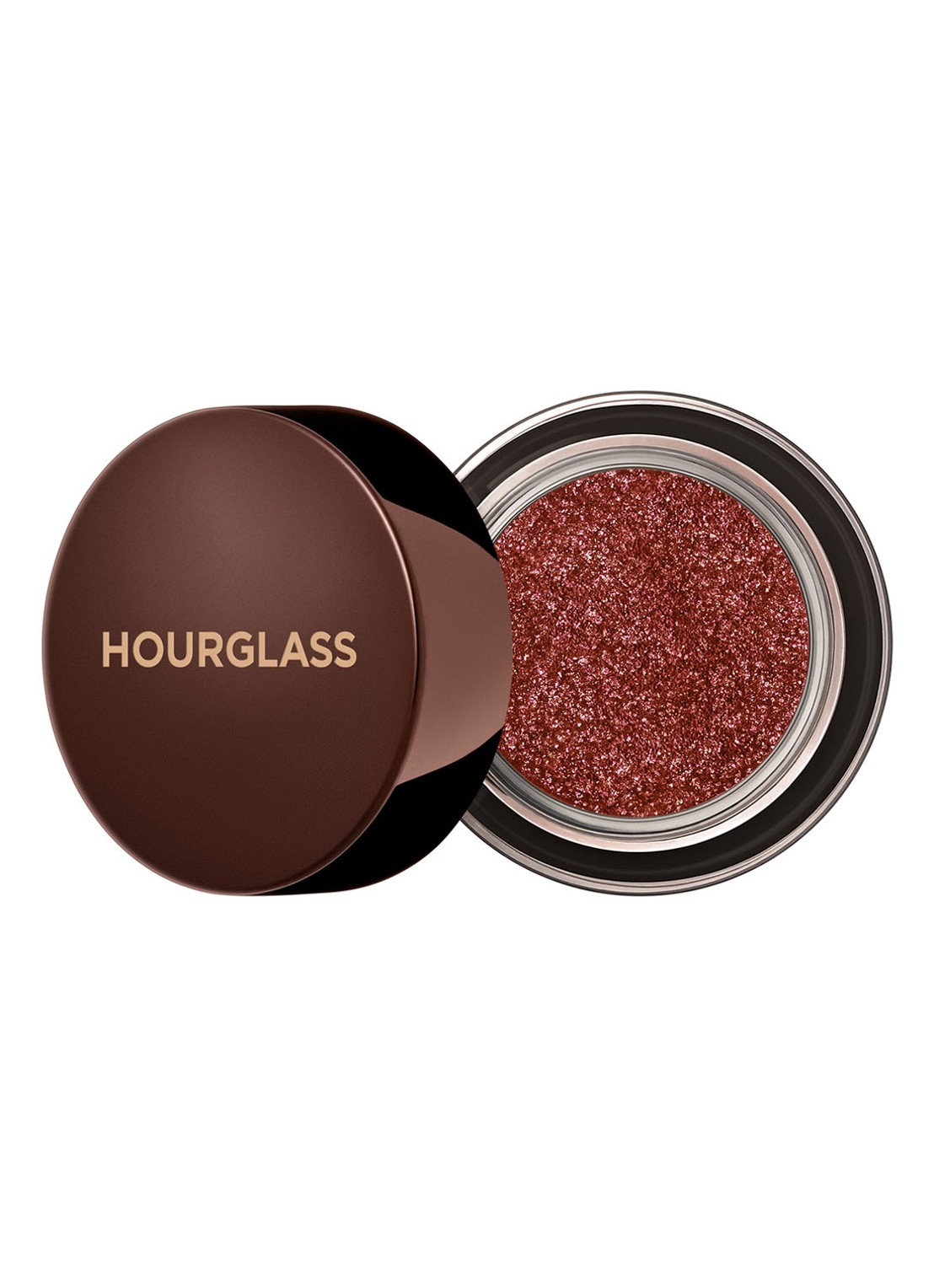 Hourglass SCATTERED LIGHT™ Glitter Eyeshadow - crème oogschaduw - voorkant 3 rapture