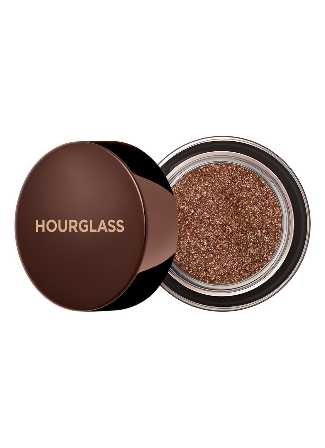 Hourglass SCATTERED LIGHT™ Glitter Eyeshadow - crème oogschaduw - voorkant ray