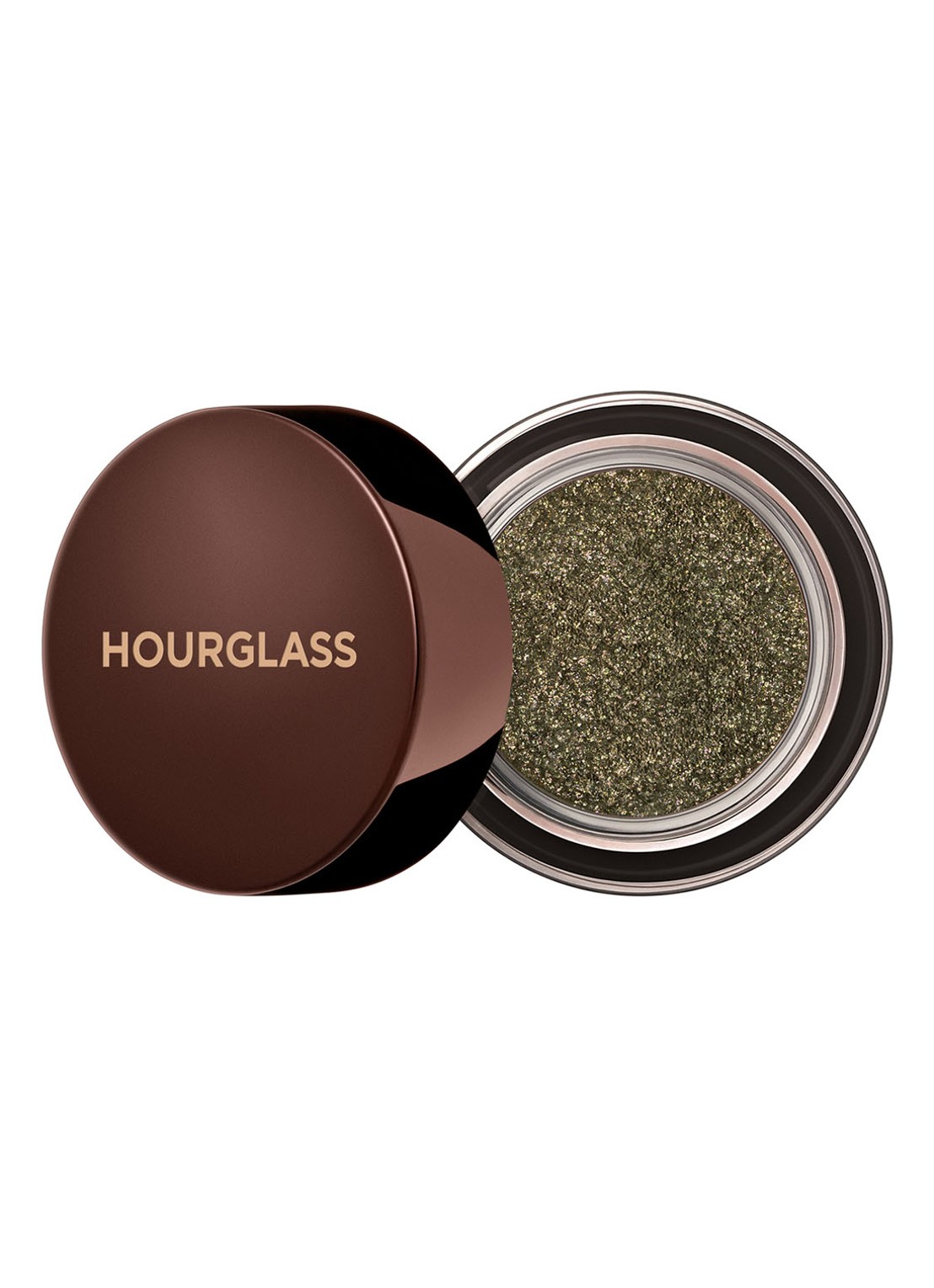 Hourglass SCATTERED LIGHT™ Glitter Eyeshadow - crème oogschaduw - voorkant 3 vivid