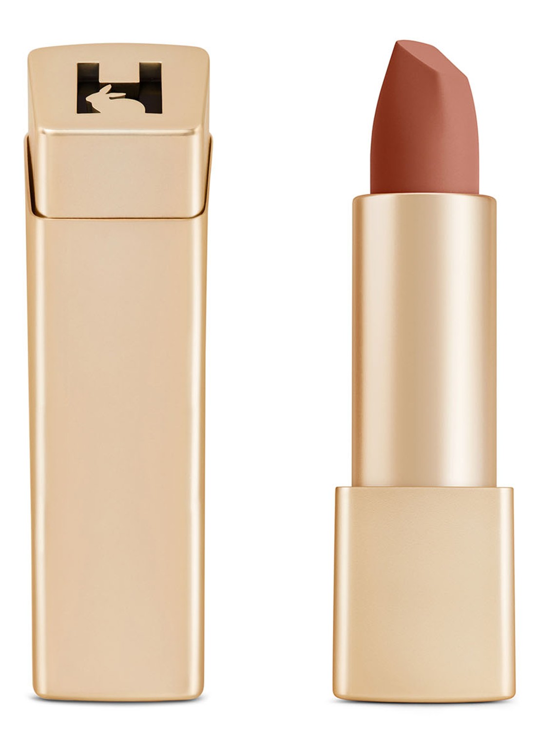 Hourglass Unlocked Soft Matte Lipstick - lipstick - voorkant 5 348 peony