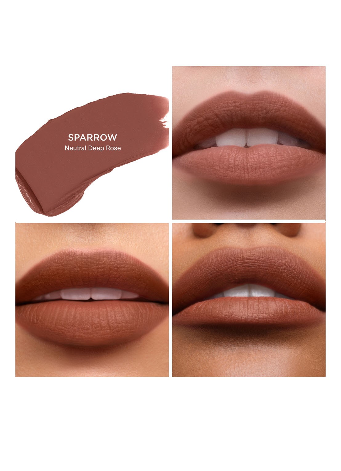 Hourglass Unlocked Soft Matte Lipstick - lipstick - detail 4 350 sparrow