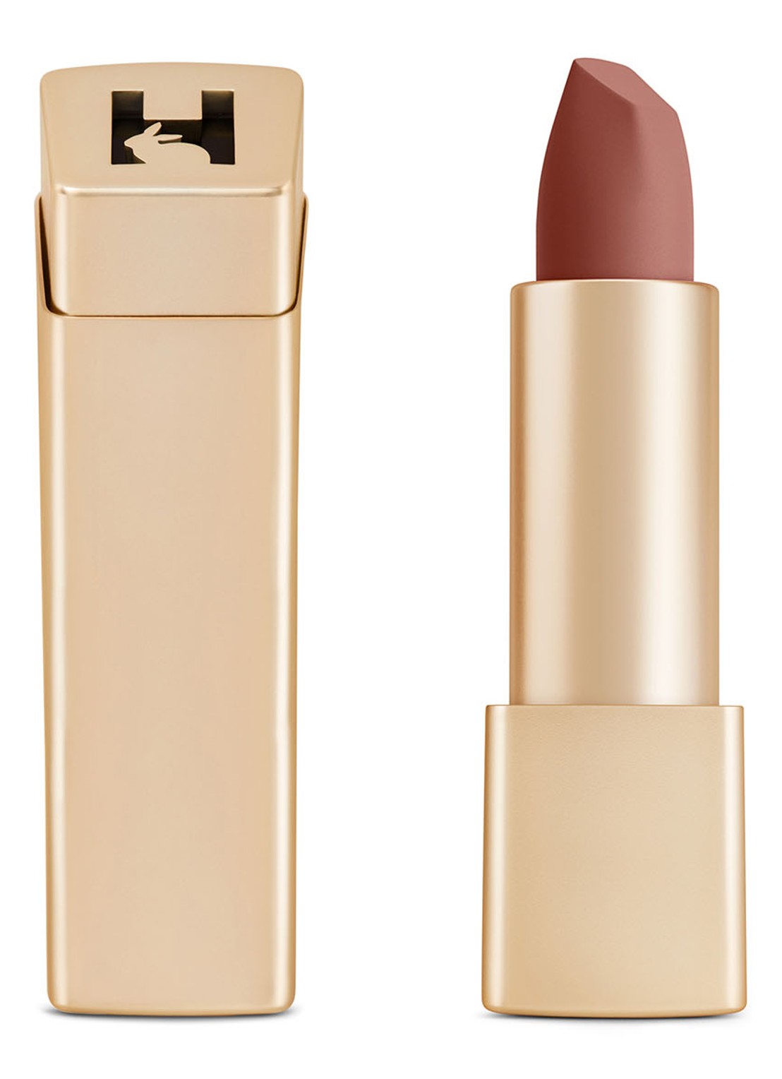Hourglass Unlocked Soft Matte Lipstick - lipstick - voorkant 350 sparrow