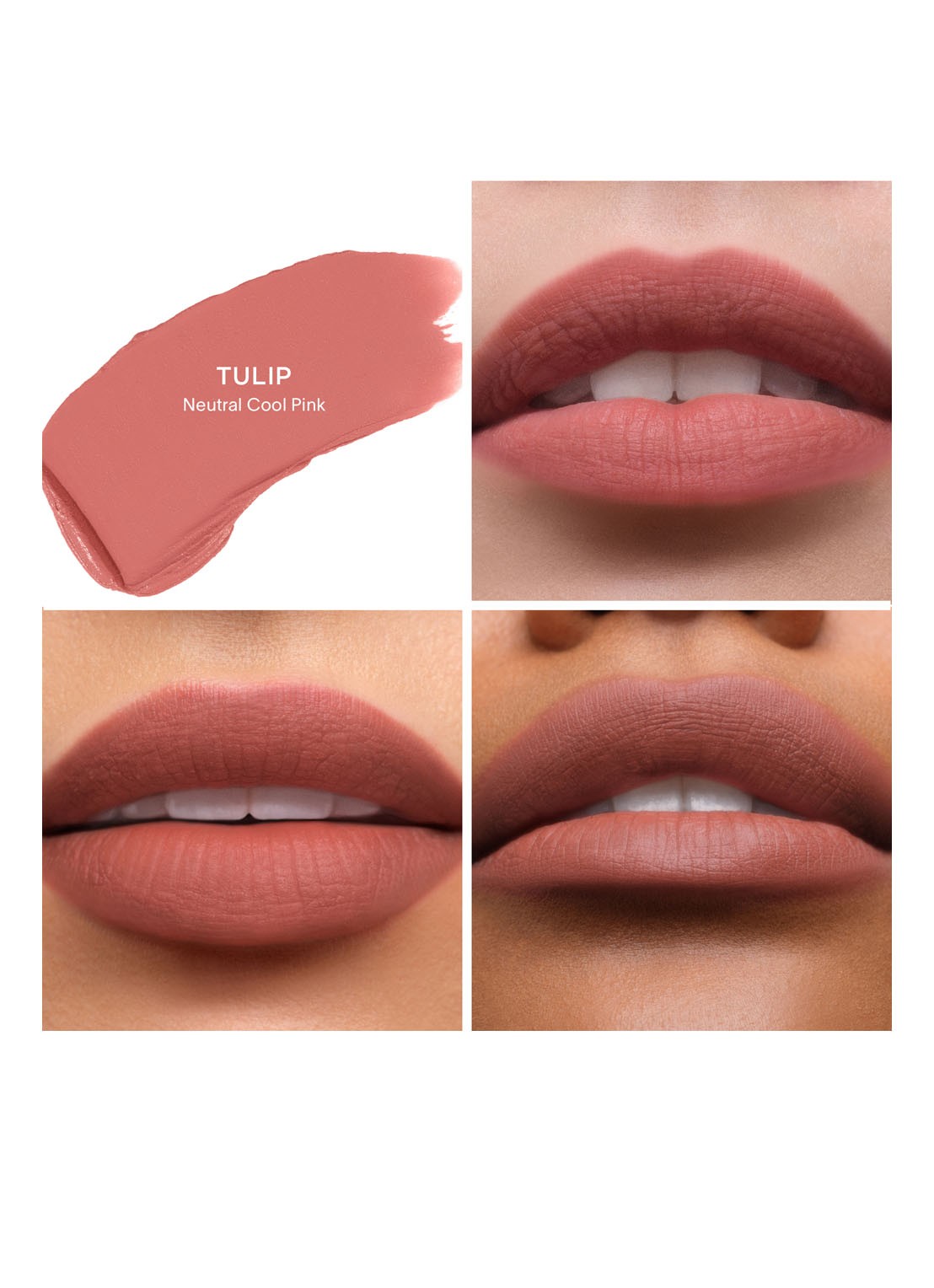 Hourglass Unlocked Soft Matte Lipstick - lipstick - detail 2 344 tulip