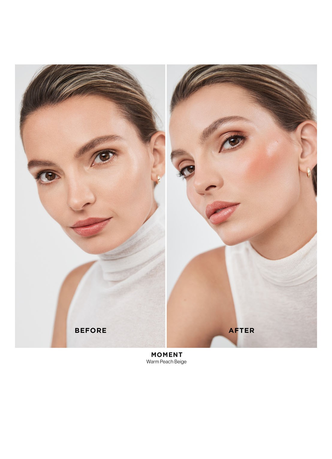 Hourglass Unreal Liquid Blush - vloeibare blush - detail 2 moment