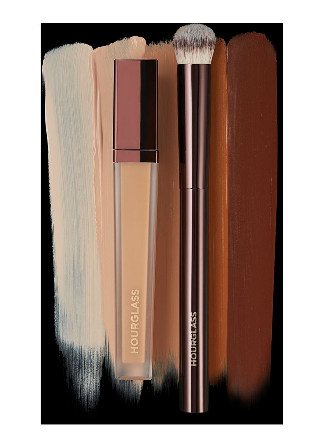 Hourglass VANISH™ Seamless Finish Concealer Brush - concealerkwast - voorkant 3 bruin