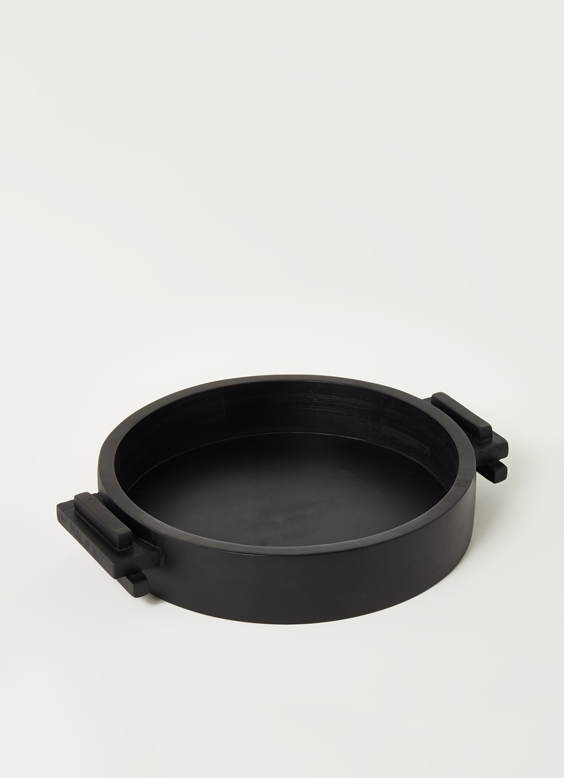 House Doctor Block dienblad 30 cm  - voorkant 2 zwart