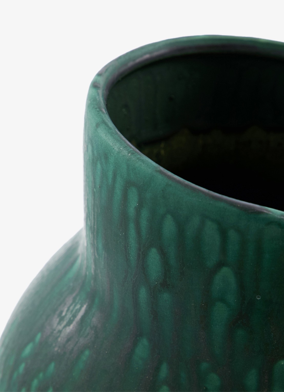 House Doctor Disc vaas 25 cm - detail 3 groen