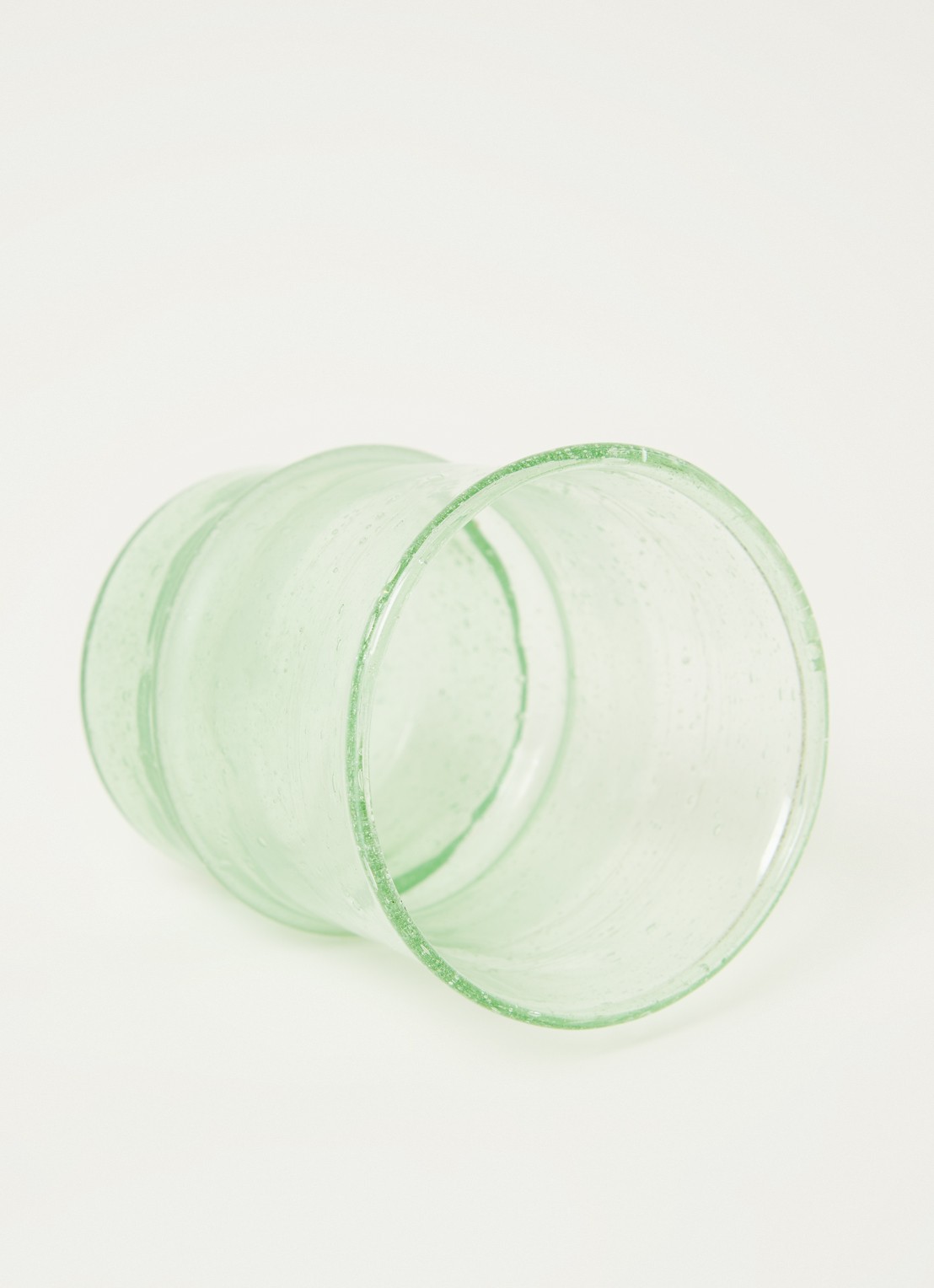 House Doctor Jeema drinkglas 12 cl - detail lichtgroen