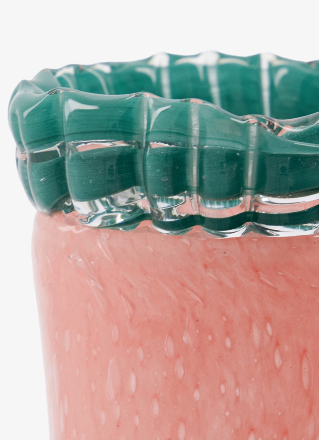House Doctor Kupla vaas 19 cm - detail 3 roze