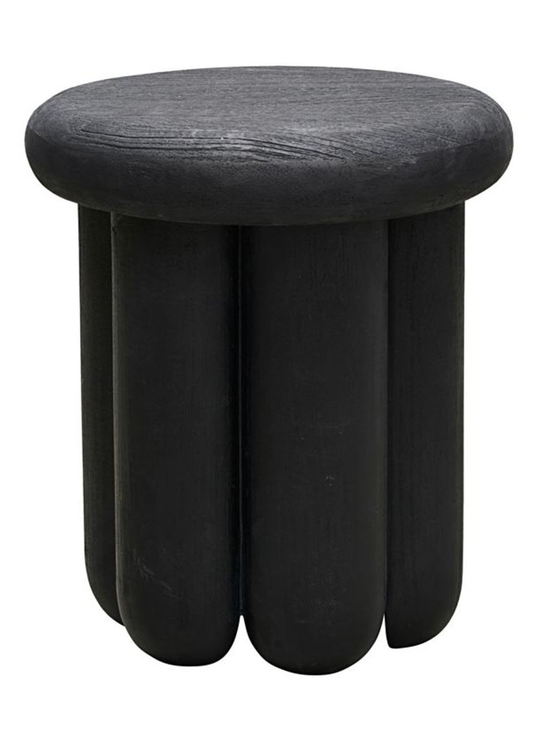 House Doctor Phant bijzettafel 38 cm - voorkant zwart
