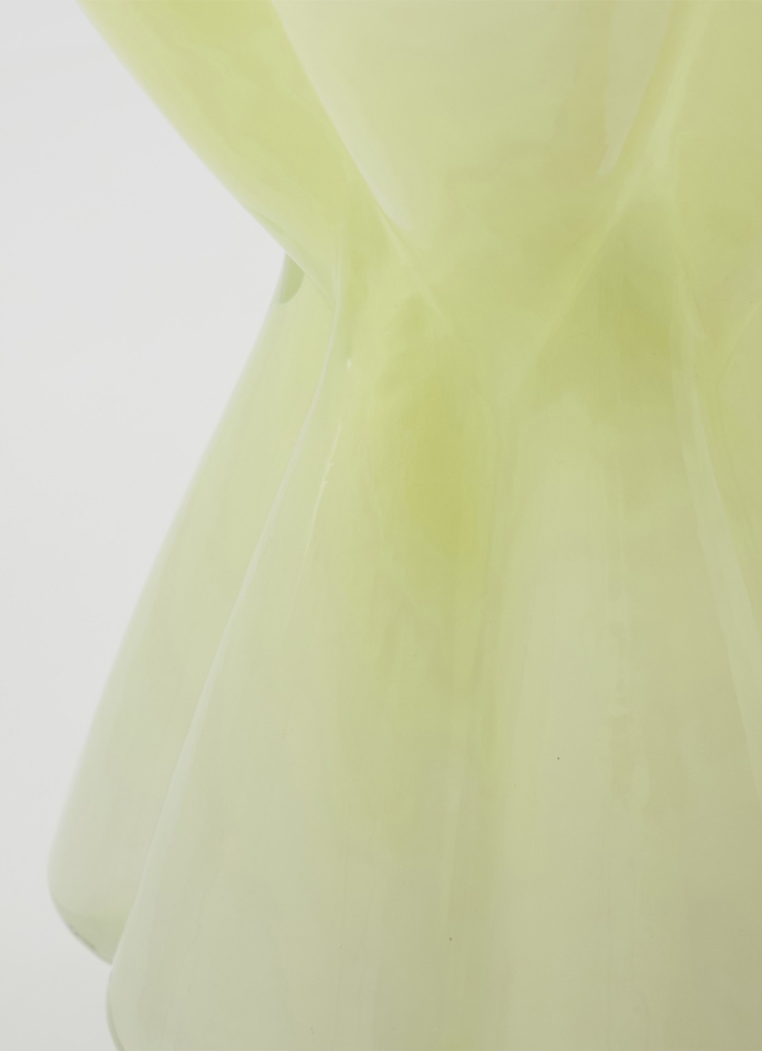 House Doctor Say vaas 21,5 cm - detail lichtgroen