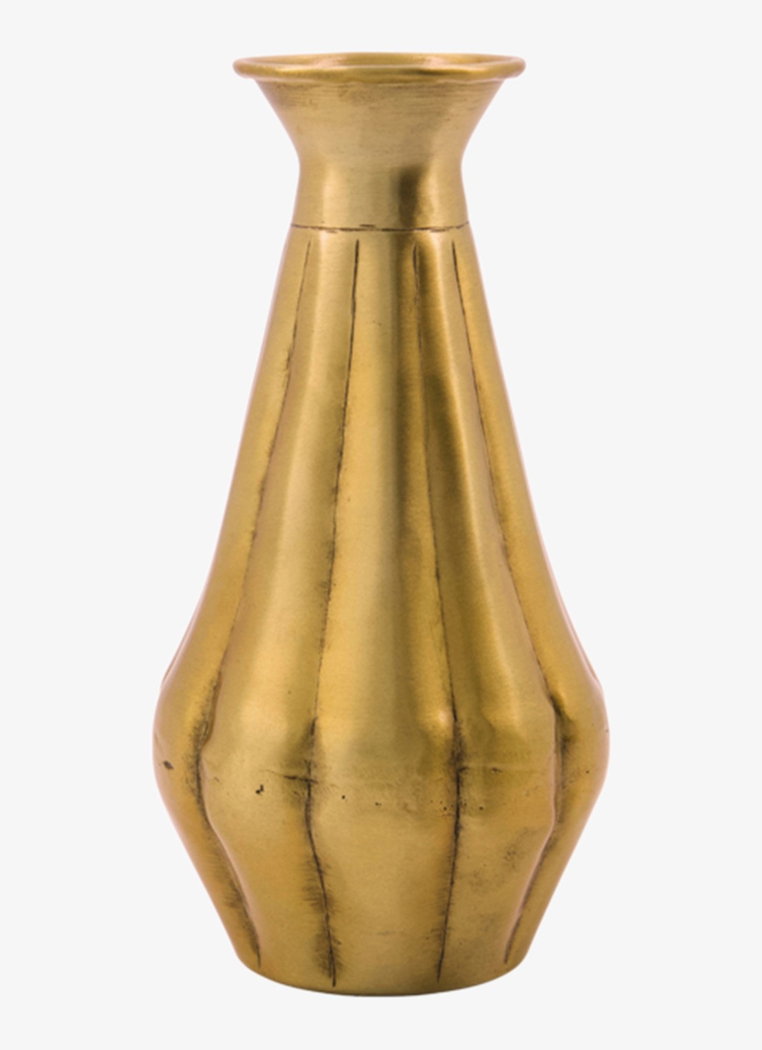 House Doctor Violet vaas 20 cm - voorkant 3 goud
