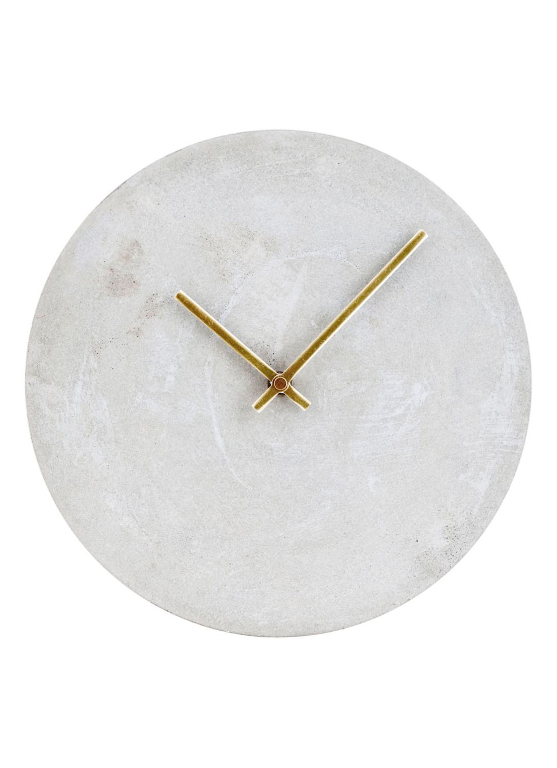 House Doctor Watch Concrete wandklok 28 cm - voorkant lichtgrijs