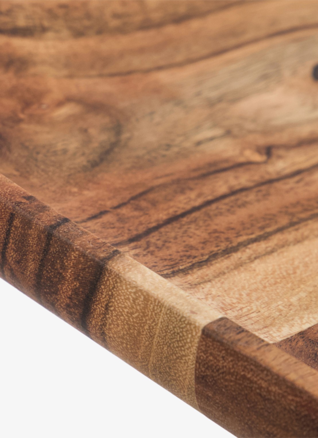 House Doctor Wood serveerschaal set van 2 - detail 2 bruin
