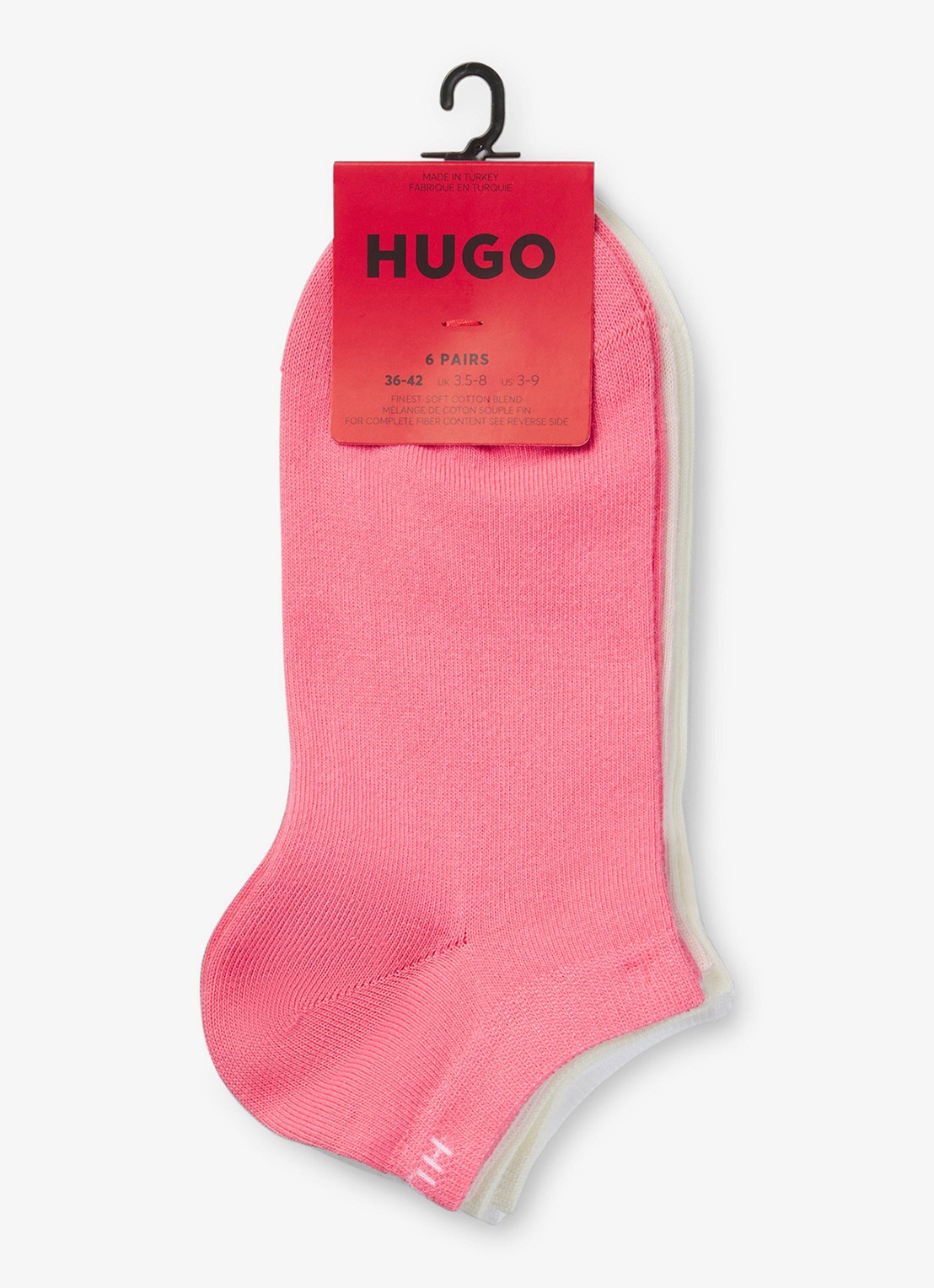 HUGO 6P AS UNI CC W 10246518  100 - voorkant 2 lichtroze