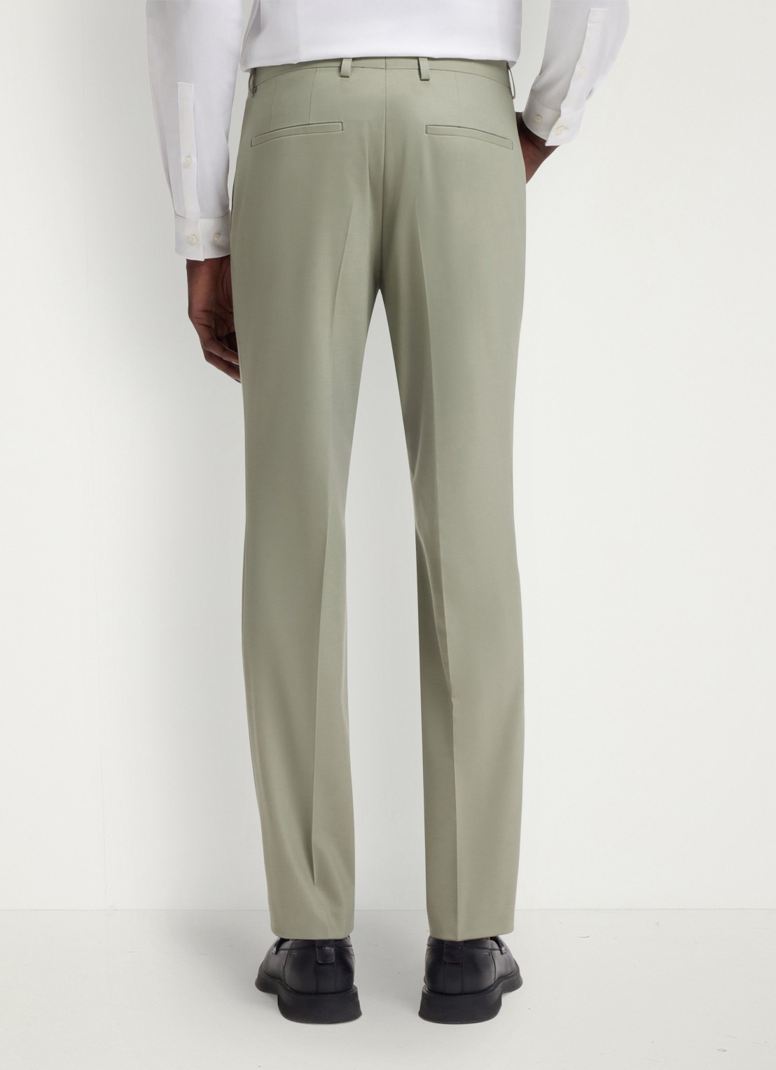 HUGO Arti-Hesten253X slim fit 2-delig pak in wolblend - detail 8 light/pastel green-337 / groen