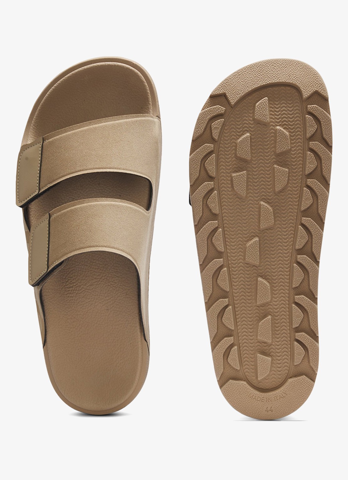 HUGO Badslipper met logo - detail 3 beige