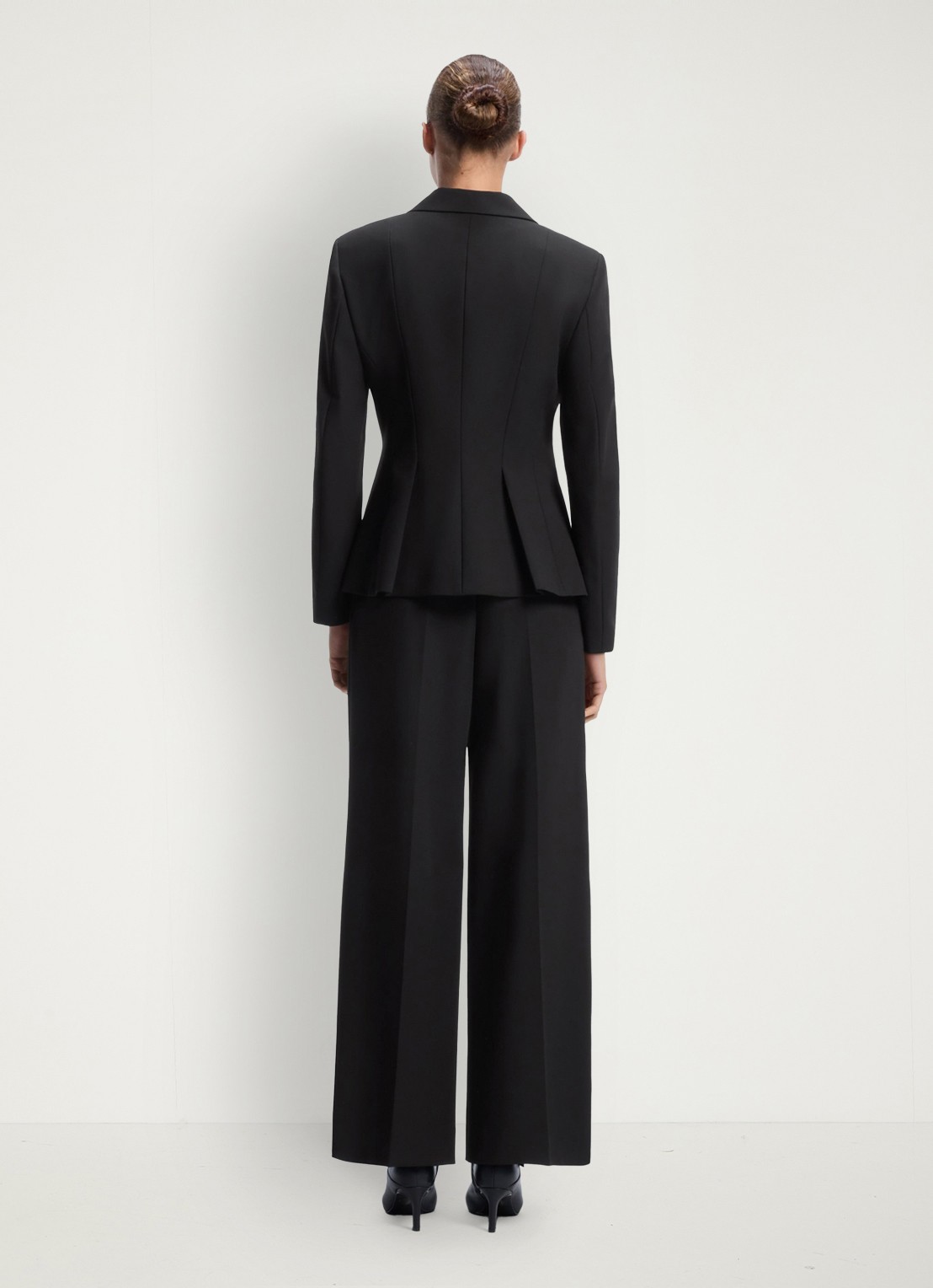 HUGO Blazer met peplum zoom  - achterkant 4 zwart