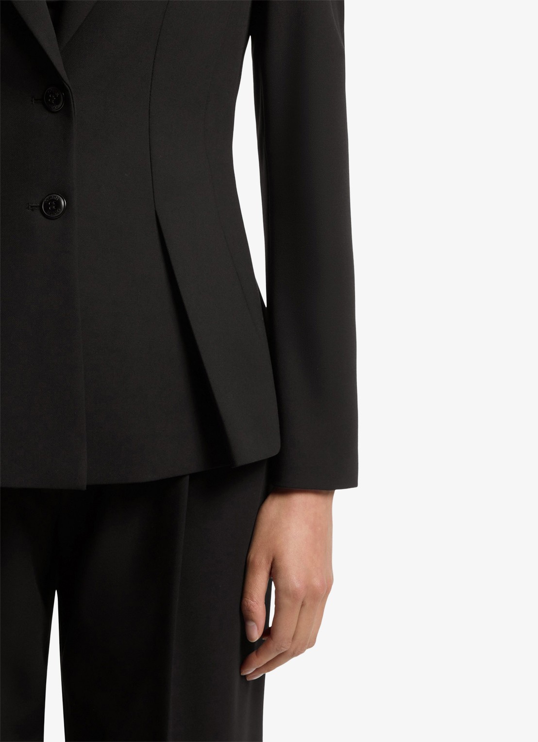 HUGO Blazer met peplum zoom  - detail 3 zwart