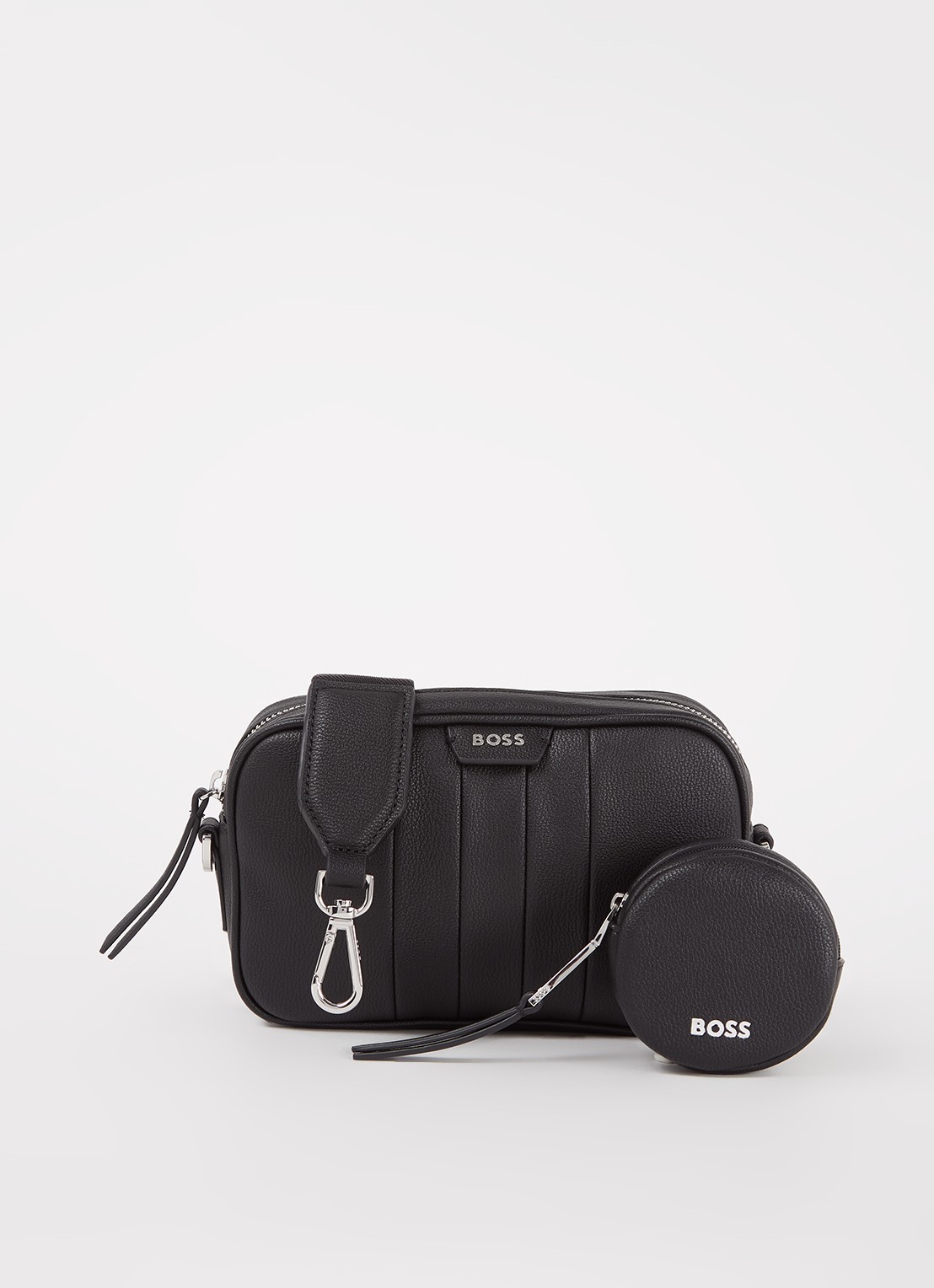 HUGO BOSS Addison Crossb. N. 10238  001 - voorkant 2 zwart
